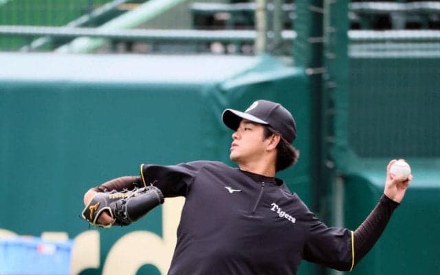 【阪神】高橋遥人「直球は一番投げるボール。簡単だけど、難しい」高い精度求め開幕ローテ入りへ