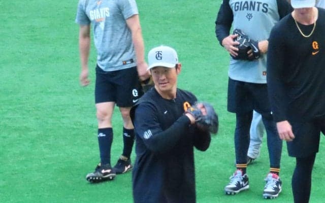 【巨人】中川皓太、宮原駿介が１軍練習に参加「自分のできることをやるだけ」