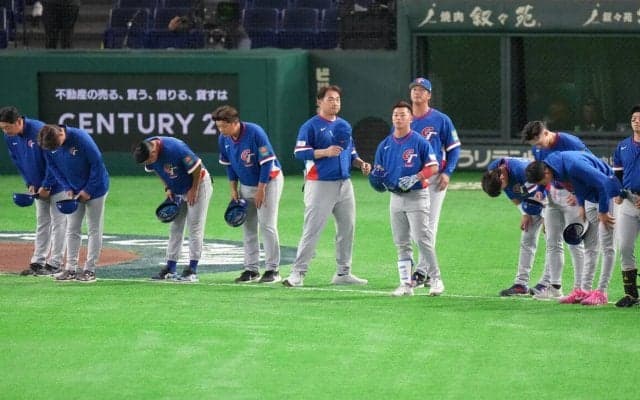 【WBC】6日に日本戦の台湾　タイプ違う左投手３人の継投に３安打完封負け　左腕への弱さ露呈