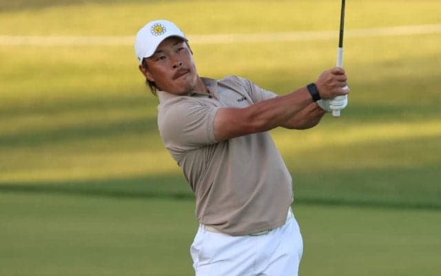 藤本佳則、13年ぶり3勝目へ単独トップ発進「スコア的には満足」