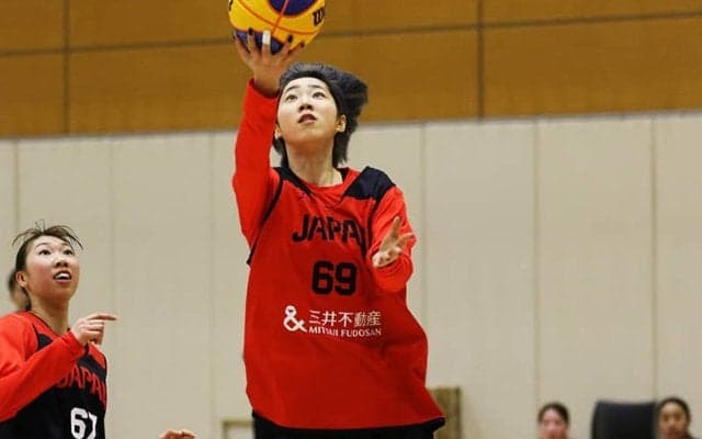 3x3女子代表合宿に“万能選手”野口さくらが参戦…「大きく動ける強みは3人制でも重宝される」
