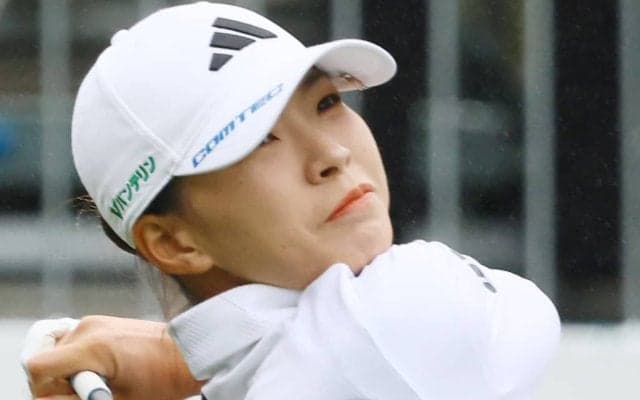 今季初戦63位スタートの渋野日向子「スコアはボロボロだが辛抱してやるしかない」／一問一答