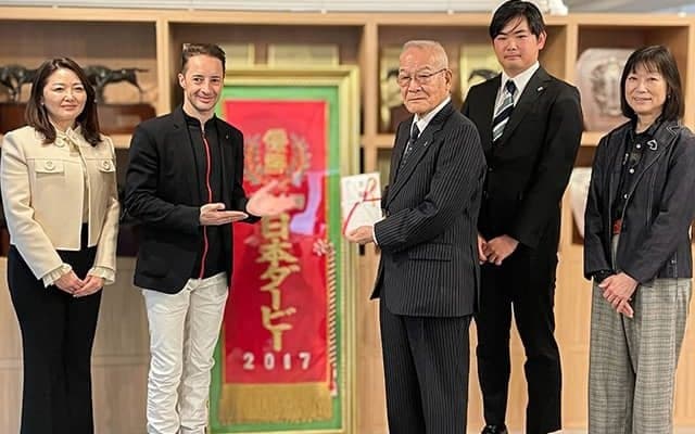 ルメール騎手プロデュースの「CL by C.ルメール」 全日本学生馬術連盟に寄付金を贈呈