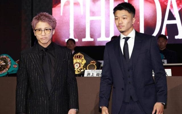 井上尚弥「激突する瞬間見届けて」中谷潤人「あとは勝つだけ」５・２東京ドームで世界戦発表