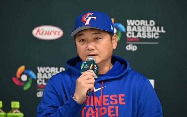【WBC】台湾監督、５日オーストラリア戦で骨折の主将に言及「代走として使う可能性はある」