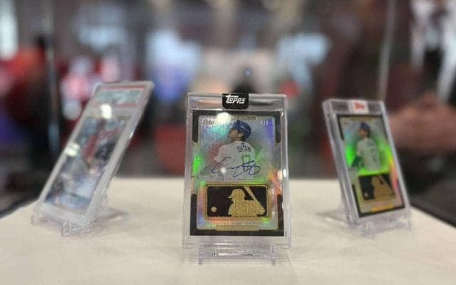 【WBC】４億6500万円の大谷翔平激レアカード　国内で初展示