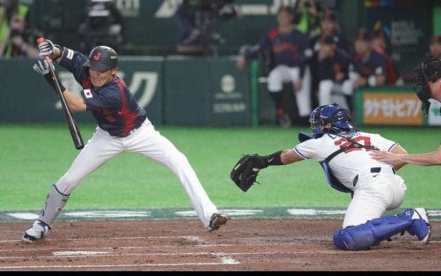【WBC】審判チャレンジから大谷翔平の先制グランドスラム！“源田の太もも”から一気に４点先取