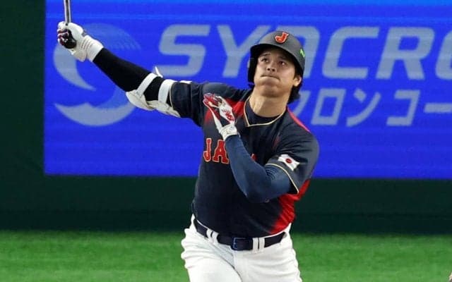 大谷翔平が「主人公すぎるって」…“衝撃”の満塁弾で打線に着火　あと三塁打でサイクル安打に【WBC】