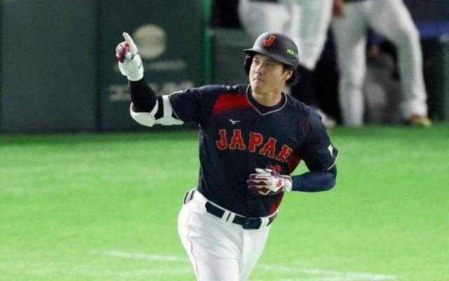【データ】大谷翔平、主要国際大会での満塁本塁打は４人目　WBCでは坂本以来２人目