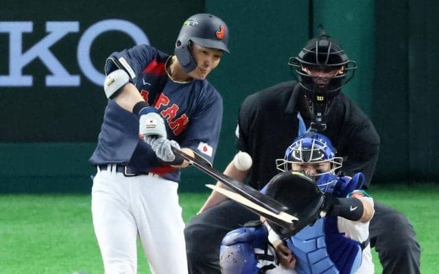 【WBC】打でも“たまらん”！源田壮亮が６回までに猛打賞　第１打席死球…その後３安打４打点