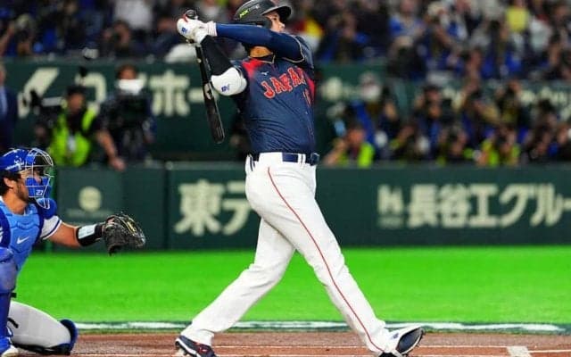 大谷翔平、先制グラスラ＆3安打5打点の大暴れ　これが千両役者…台湾戦でいきなり躍動
