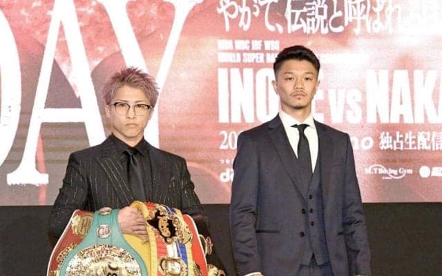 井上尚弥「格の違い見せて勝つ」　５・２東京Ｄ中谷戦正式決定　「運命的」互いに３２戦無敗　歴史的勝利へ自信