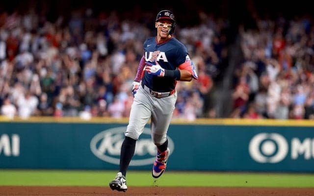 「ようこそWBCへ！」大谷翔平と並ぶ“主役候補”ジャッジも魅せた　NPB投手から放った衝撃171キロ弾に米メディア熱狂