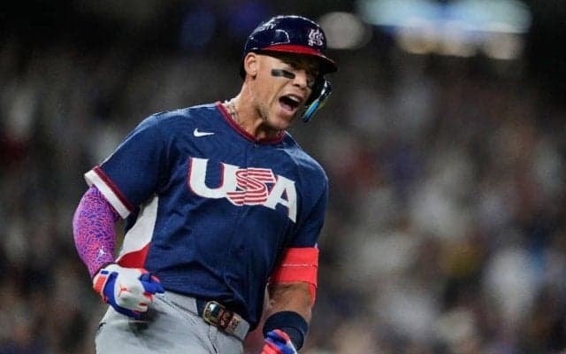 優勝候補の米国が15得点で大勝発進　ジャッジ先制2ラン…ブラジルは19四死球で“自滅”