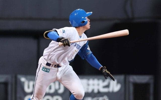 【日本ハム】ドラ５藤森海斗「足も見せたい」今季新人エスコン初安打に二盗も成功