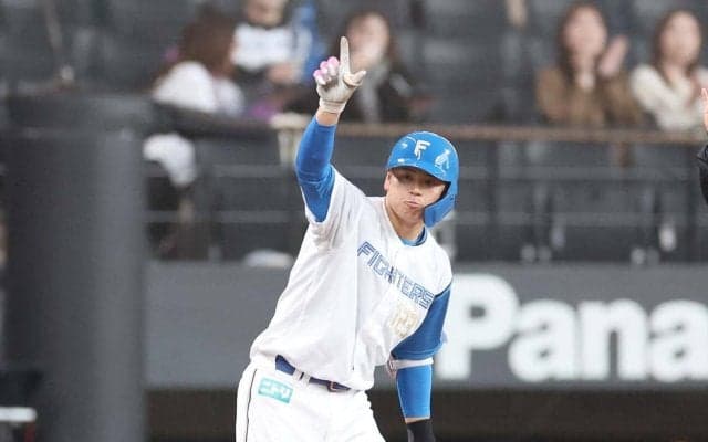 【日本ハム】新人躍動！育成１位・常谷拓輝が２点適時三塁打　ドラ２、ドラ３、ドラ５も結果出す