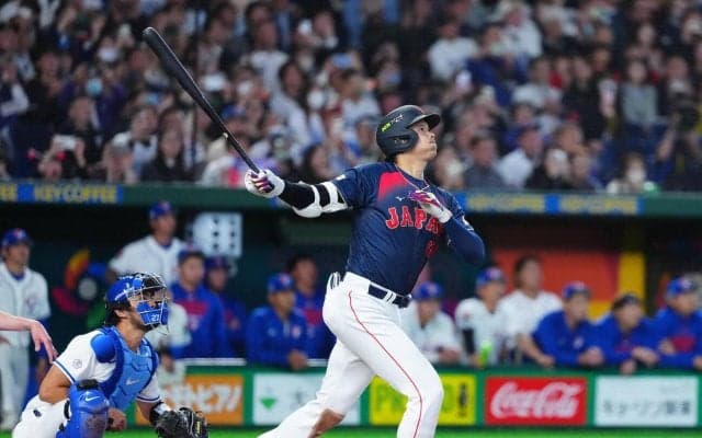 【WBC】「Sugoi（すごい）」ドジャースが大谷翔平の満塁弾、山本由伸の投球ショット公開