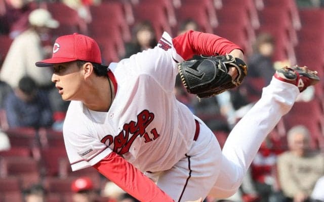 【広島】ドラ２斉藤汰直が中継ぎで１回無失点、新井監督は起用法を「ブルペン」と明言