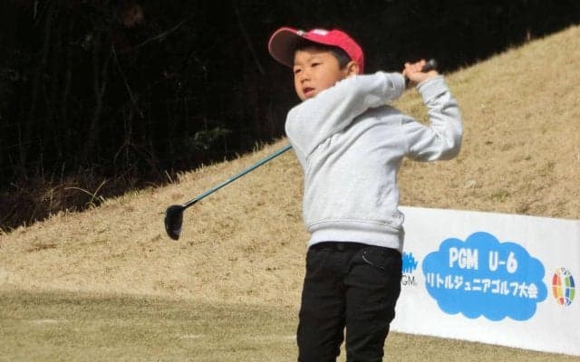 【ゴルフ】保育園年長・笠井翔月が10打差Ｖ「楽しかった。ドライバーがよかった」リトルジュニア