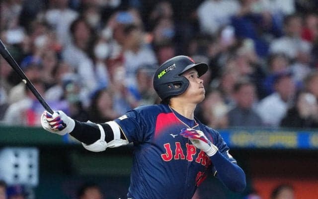 【WBC】大谷翔平が２試合連発、前日満塁弾に続く大会２号