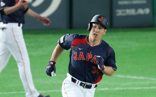 【WBC】侍ジャパン吉田正尚、日本選手最多タイ大会通算３本目の本塁打　２戦連続「４番左翼」
