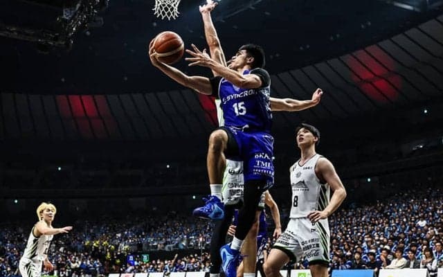 クラブ創立15周年で初の横アリ開催…横浜BCはイングリスら奮闘も東地区上位の北海道に惜敗