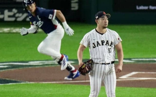 菊池雄星、韓国打線につかまる　いきなり初回3失点、イ・ジョンフに適時打浴びる【WBC】