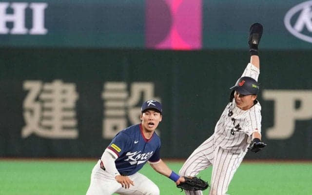 【WBC】”源田の股下”はチャレンジ失敗…奇跡的にノータッチと紙一重も二盗は失敗に終わる
