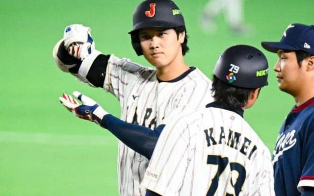 大谷翔平、第3打席は技あり中前打　3回にWBC2試合連発の豪快弾…韓国戦で3打席全て出塁