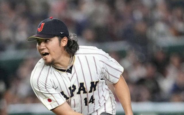【WBC】伊藤大海、３回１安打２失点６奪三振で降板　金慧成に同点２ラン浴びWBC初失点