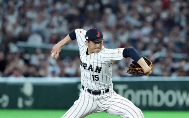 【WBC】大勢がWBC初セーブ　中堅フェンス際の大飛球「ホームランかなと思った」周東が好捕