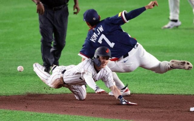 【WBC】侍フェラーリ周東佑京が今大会初盗塁　代走で出場　９回守備では好捕でチーム救う