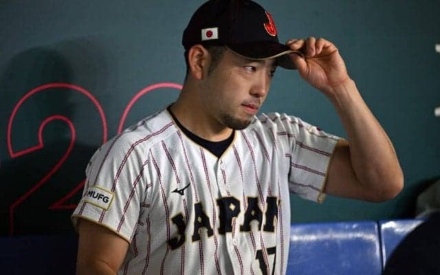 菊池雄星、侍ナインに感謝「全員に助けてもらいました」　“4つの涙”「ありがとう」
