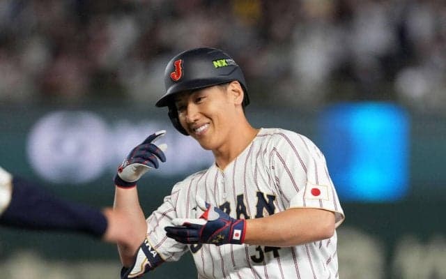 【WBC】不動の主砲・吉田正尚、ダメ押し打含め３打点「波に乗り遅れないように、それだけ」