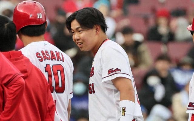 【広島】ドラ１平川蓮がOP戦欠場　前日７日に自打球が右ひざに直撃、10日からの遠征には同行へ