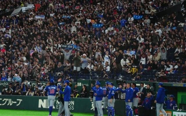 侍戦7時間前…「ここ日本だよね？」　困惑する野球ファン、東京Dに驚き「凄すぎる」