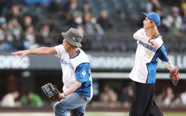 【日本ハム】Do As Infinity伴都美子ノーバン投球ならず「あとちょっとだったぁ」