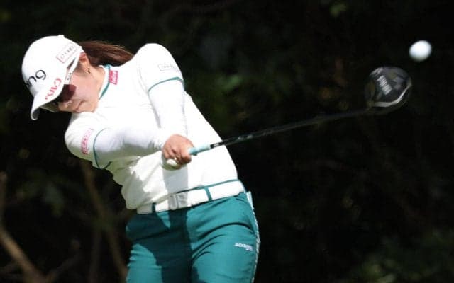 昨季年間女王の佐久間朱莉が尊敬する師匠「ジャンボ」こと尾崎将司さんに捧げる開幕戦優勝