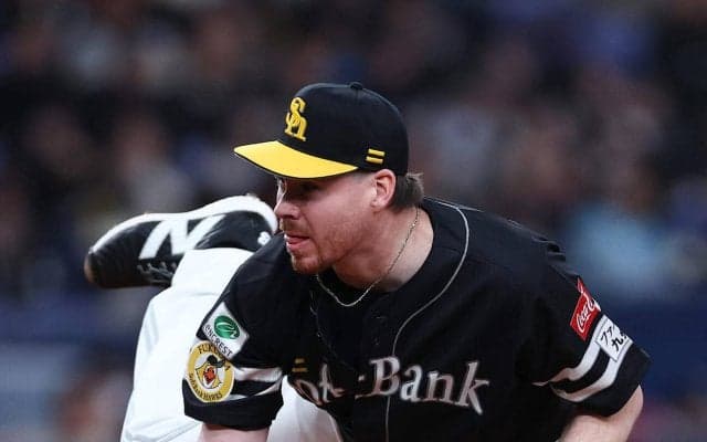 【ソフトバンク】復活期すスチュワート、開幕ローテ入りへ前進　５回２安打無失点、無四死球