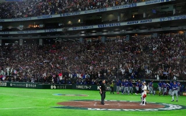 侍戦じゃないのに大熱狂「日本戦より面白い」　野球ファン出かけられず…「歴史に残るだろ」