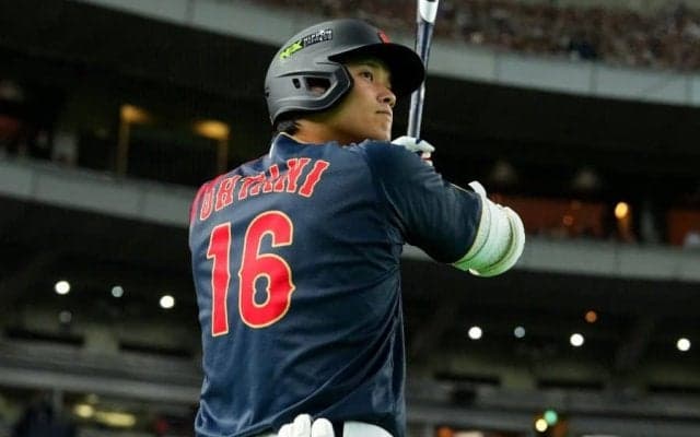 大谷翔平は「1番・DH」　誠也が2番、近藤3番に変更…岡本は5番、菅野智之が先発、スタメン発表