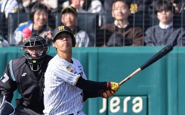 【阪神】ドラ３岡城快生は酸いも甘いも経験「改善していきたい」甲子園初安打も中堅守備は反省