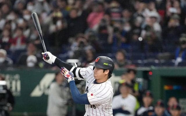 【WBC】大谷翔平が２日ぶりの凡退…第１打席はマクドナルドのスプリットを引っかけて二ゴロ