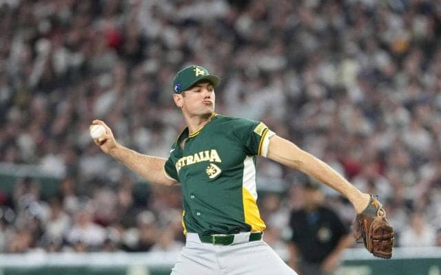 【WBC】大谷翔平を２打席打ち取ったオーストラリア先発は何者？　弟はラグビー東芝　本職は…