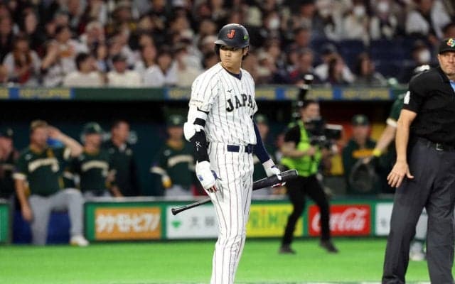 【WBC】「満塁大谷」先制好機生かせず　二走の牧秀悟けん制アウト、チャレンジもできず