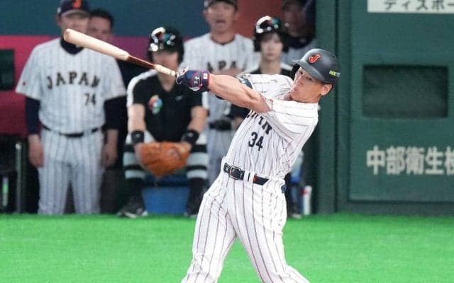 【WBC】吉田正尚が２戦連発の逆転2ラン、大会通算４発は日本人単独トップ