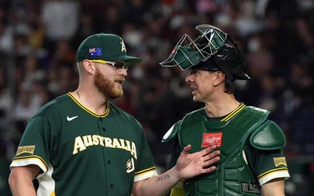 【WBC】オーストラリア、タウンゼントのグラブにカタカナ刺しゅう「かわいかった」