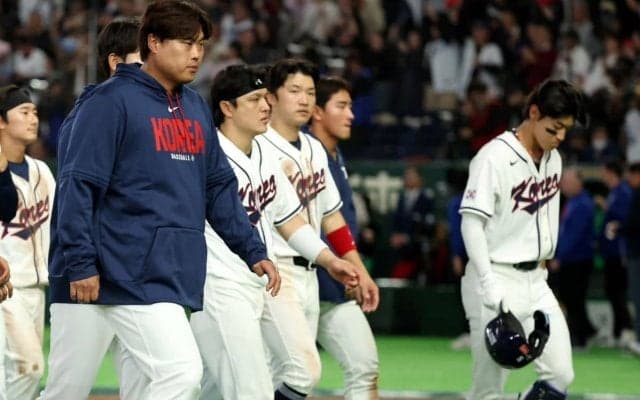 もはや8強進出は“奇跡”か…日韓戦での戦力温存が招いた危機的状況に韓国メディアは嘆き「予見されていた惨事」【WBC】