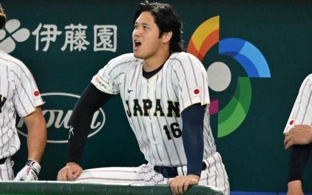 吉田2ラン直後…大谷翔平の“行動”が「流石すぎる」　中継映像で発見「一番乗りで」