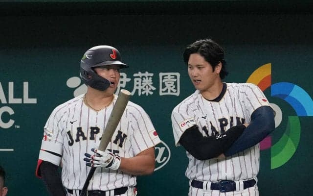 【WBC】大谷翔平、唯一未出場の小園海斗に「THE LAST SAMURAI」投稿